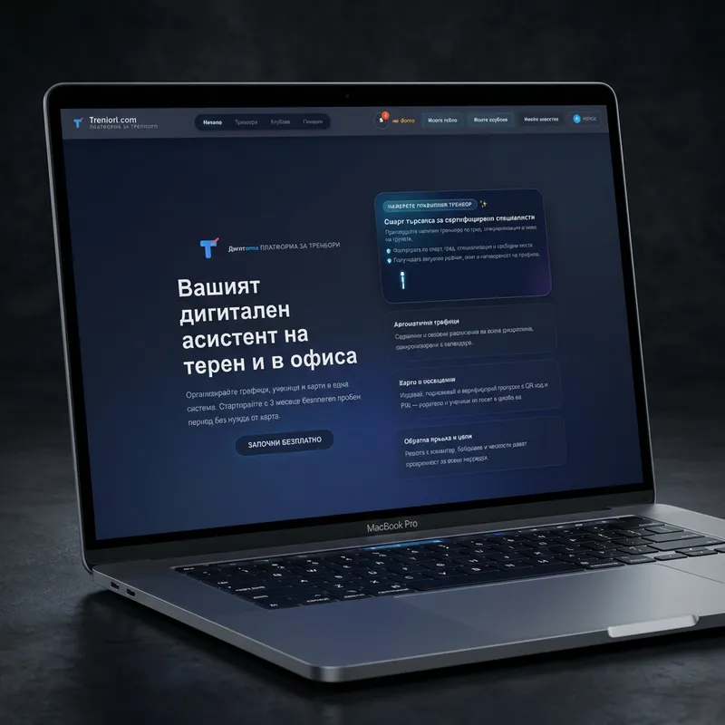 Treniori.com - Платформа за треньори